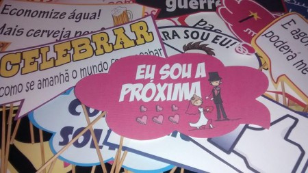 PLAQUINHAS DIVERTIDAS EM PAPEL - R$ 1,00uni